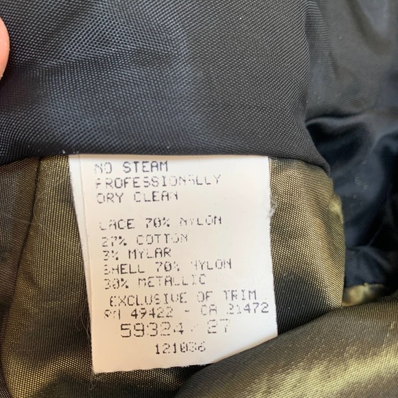 Vintage Jessica McClintock Dress With Jacket Size 8 - Picture 12 of 15